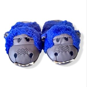 #422 Life Stride Right Boys Blue Garilla Slippers Size 7 8 7/8 Toddlers